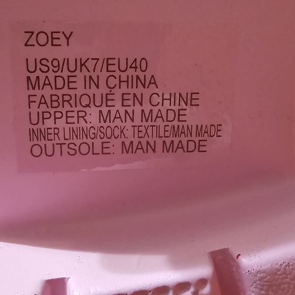 Light Pink Gladiator Sandal (NWOT) - Picture 5 of 5